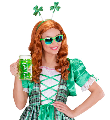 e-carnavalskleding-SYK St. Patrick's day haarband klavertjes