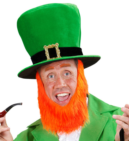 e-carnavalskleding-SYK St. Patricks day hoge groene hoed met baard