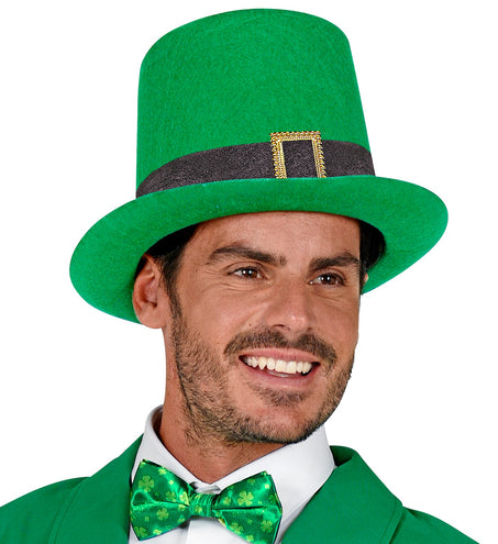 e-carnavalskleding-SYK St. Patrick's day hoge hoed groen