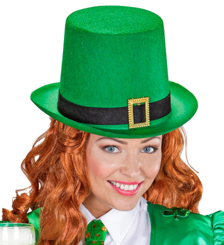 e-carnavalskleding-SYK St. Patrick's day hoge hoed groen