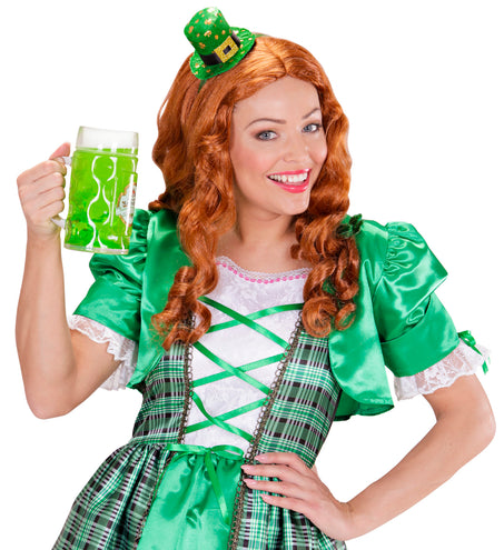 e-carnavalskleding-SYK St. Patrick's day mini hoedje op haarband