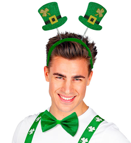 e-carnavalskleding-SYK St. Patricksday verkleedset - diadeem met strikje