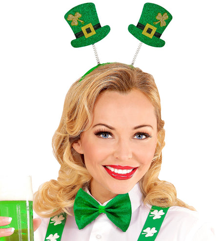 e-carnavalskleding-SYK St. Patricksday verkleedset - diadeem met strikje