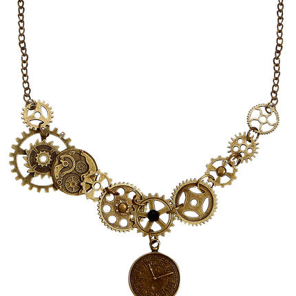 e-carnavalskleding-SYK Steampunk halsketting raden