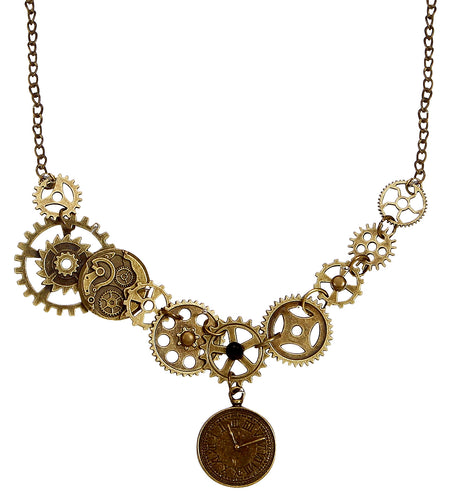 e-carnavalskleding-SYK Steampunk halsketting raden