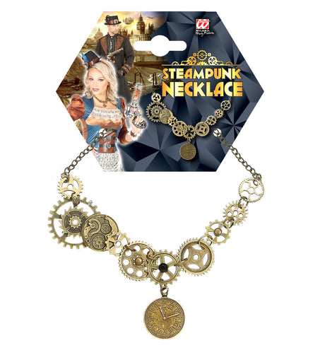 e-carnavalskleding-SYK Steampunk halsketting raden