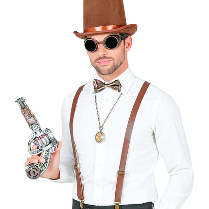 e-carnavalskleding-SYK Steampunk horloge aan ketting