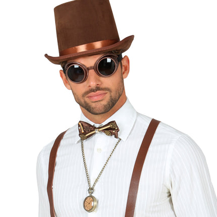 e-carnavalskleding-SYK Steampunk horloge aan ketting