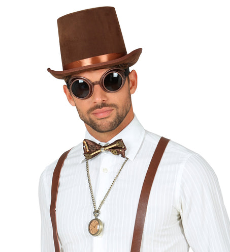 e-carnavalskleding-SYK Steampunk horloge aan ketting