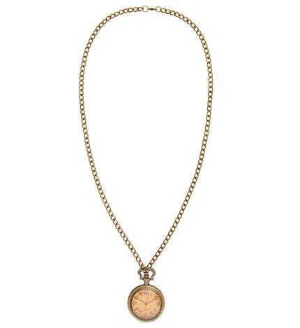 e-carnavalskleding-SYK Steampunk horloge aan ketting