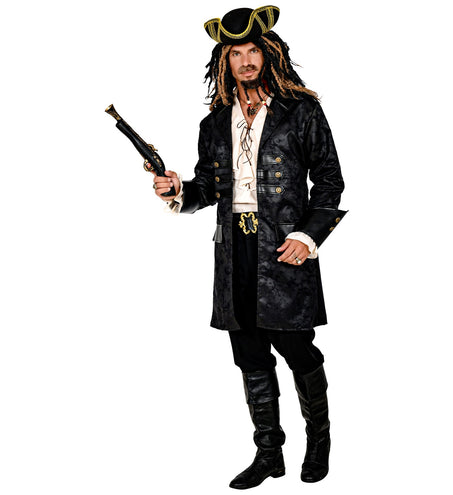 e-carnavalskleding-SYK Steampunk jas lederlook heren
