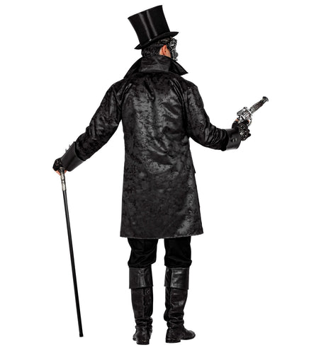 e-carnavalskleding-SYK Steampunk jas lederlook heren