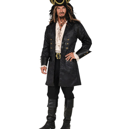 e-carnavalskleding-SYK Steampunk jas lederlook heren