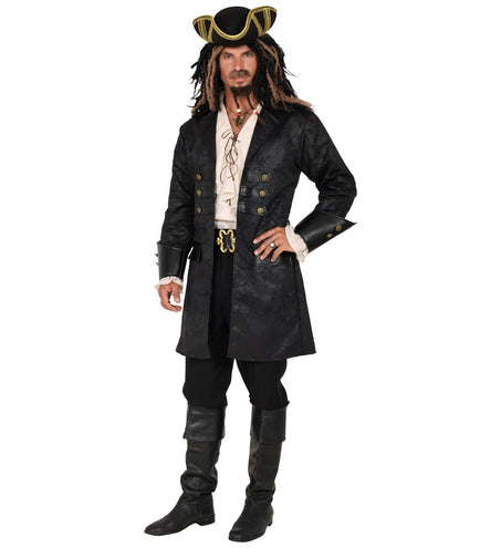 e-carnavalskleding-SYK Steampunk jas lederlook heren