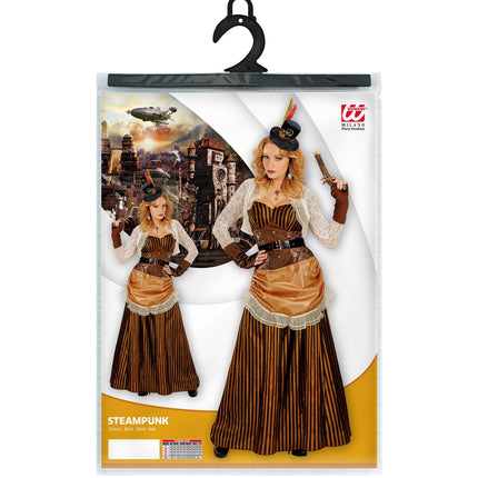e-carnavalskleding-SYK Steampunk jurk voor dames