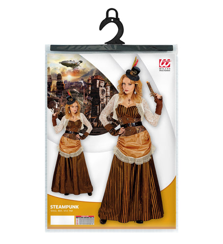 e-carnavalskleding-SYK Steampunk jurk voor dames