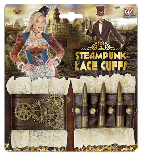 e-carnavalskleding-SYK Steampunk manchetten kant