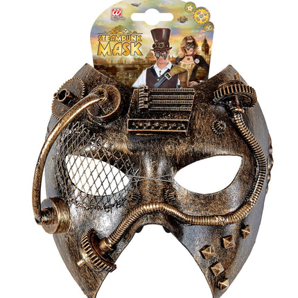 e-carnavalskleding-SYK Steampunk masker koper