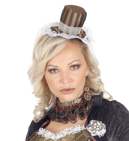 e-carnavalskleding-SYK Steampunk oorbellen tandwielen