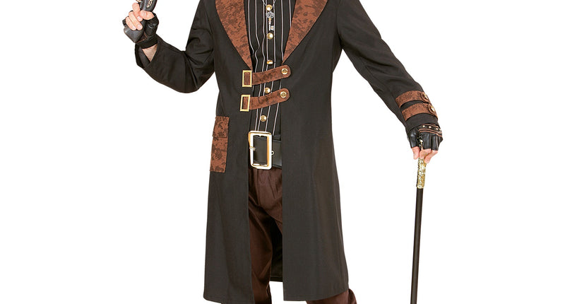 e-carnavalskleding-SYK Steampunk outfit Bart man