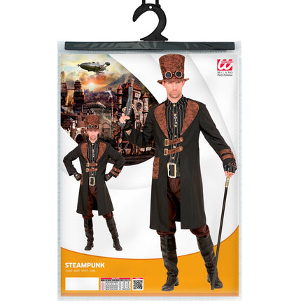 e-carnavalskleding-SYK Steampunk outfit Bart man