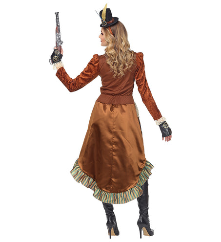 e-carnavalskleding-SYK Steampunk pak Lizzy dames