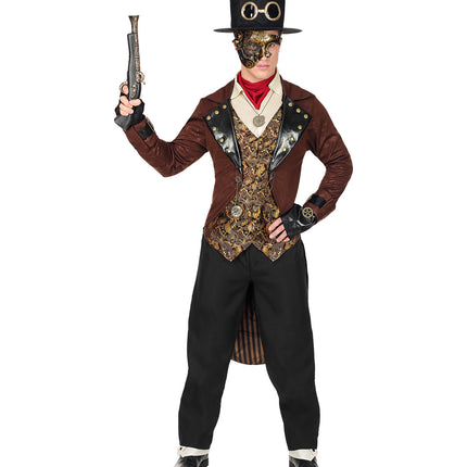 e-carnavalskleding-SYK Steampunk pak Vladimir heren