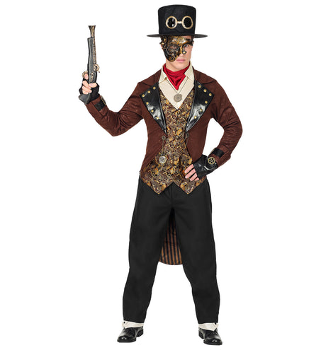 e-carnavalskleding-SYK Steampunk pak Vladimir heren