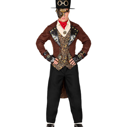 e-carnavalskleding-SYK Steampunk pak Vladimir heren