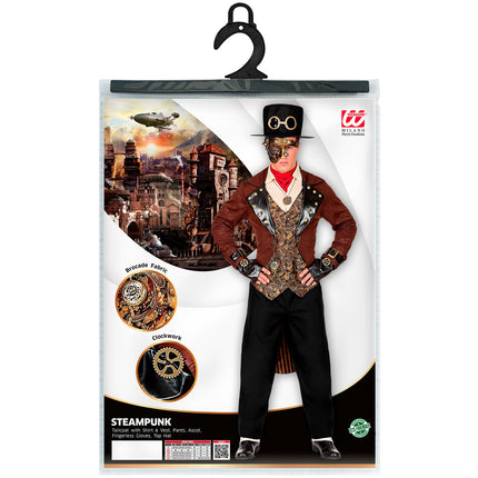 e-carnavalskleding-SYK Steampunk pak Vladimir heren