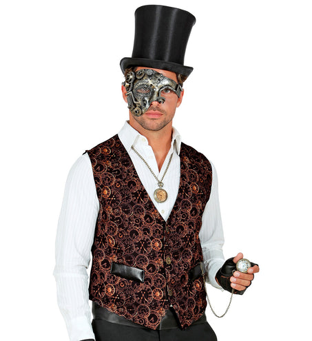 e-carnavalskleding-SYK Steampunk vestje heren