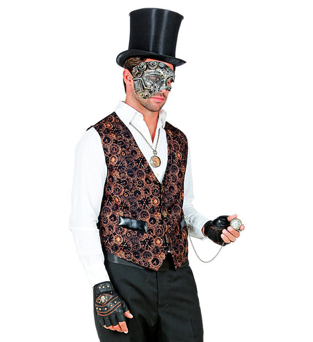e-carnavalskleding-SYK Steampunk vestje heren