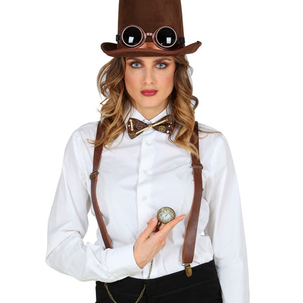 e-carnavalskleding-SYK Steampunk zakhorloge
