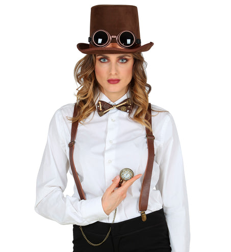 e-carnavalskleding-SYK Steampunk zakhorloge