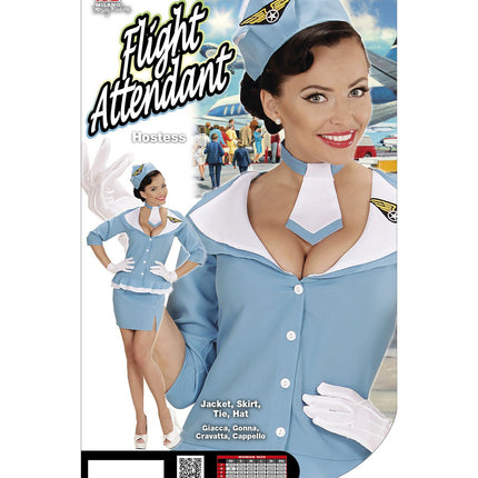 e-carnavalskleding-SYK Stewardess jurk retro Joanna