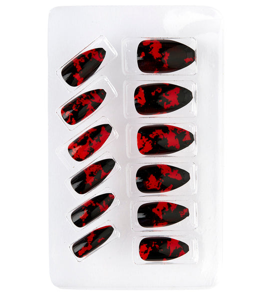 e-carnavalskleding-SYK Stiletto nagels bloed