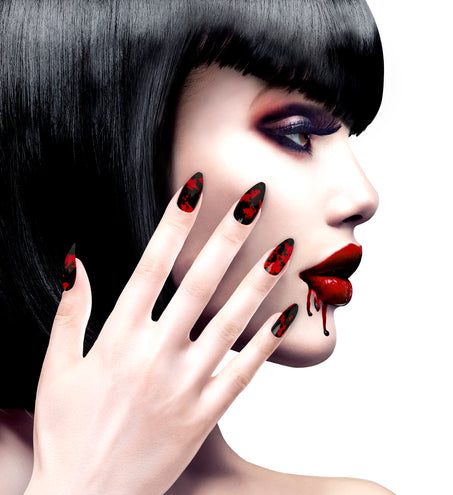 e-carnavalskleding-SYK Stiletto nagels bloed
