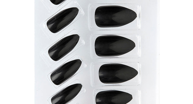 e-carnavalskleding-SYK Stiletto nagels zwart