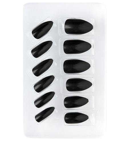 e-carnavalskleding-SYK Stiletto nagels zwart
