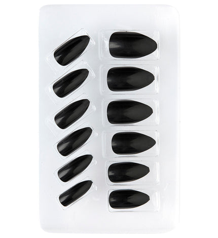 e-carnavalskleding-SYK Stiletto nagels zwart