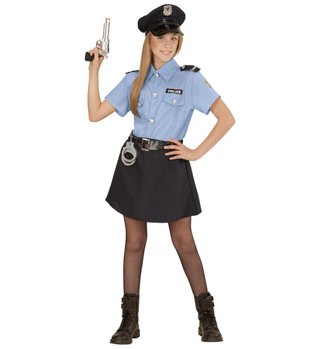 e-carnavalskleding-SYK Stoere politie outfits voor meisjes