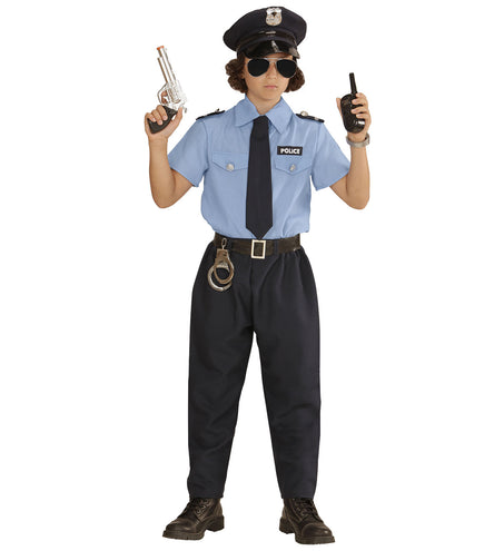 e-carnavalskleding-SYK Stoere politiepakken voor kinderen