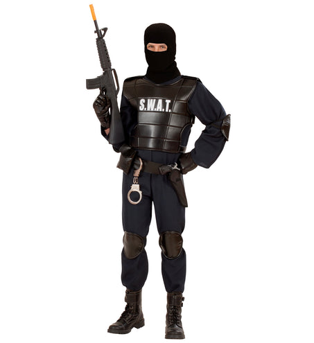 e-carnavalskleding-SYK Stoere S.W.A.T. officier pakken