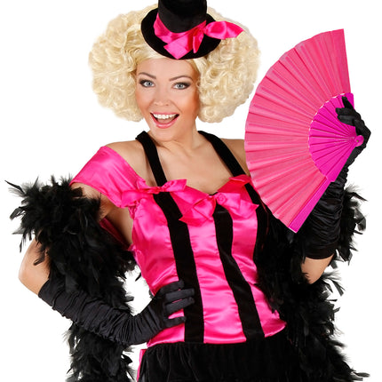 e-carnavalskleding-SYK Stoffen Waaier, Roze