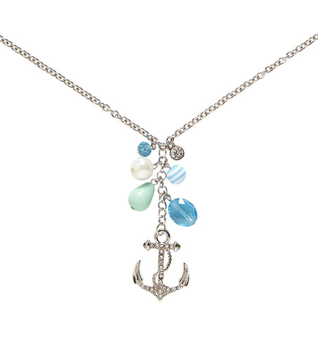 e-carnavalskleding-SYK Strass Ketting Anker