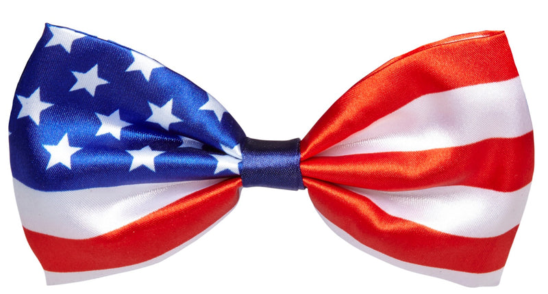 e-carnavalskleding-SYK Strikje Amerikaanse vlag USA