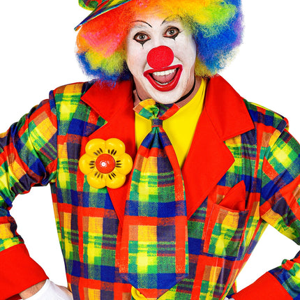e-carnavalskleding-SYK Stropdas clown multi