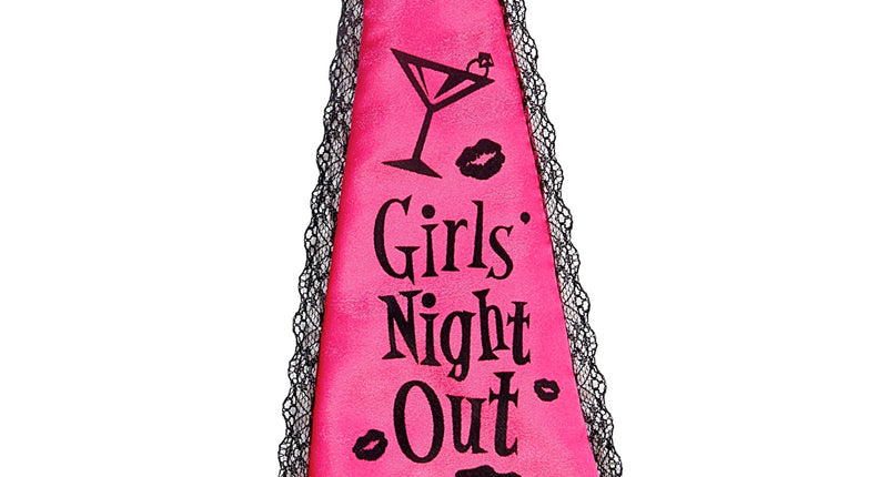 e-carnavalskleding-SYK Stropdas "girls night out" vrijgezellenfeest