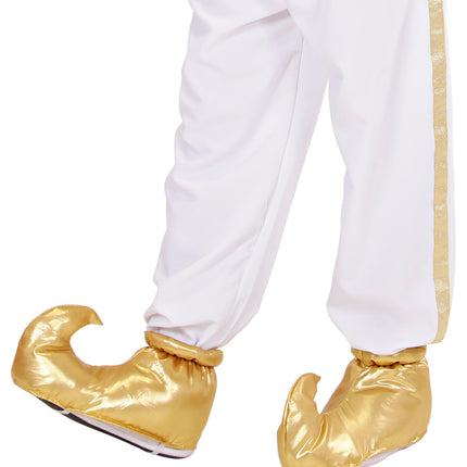 e-carnavalskleding-SYK Sultan schoenen goud sprookjes
