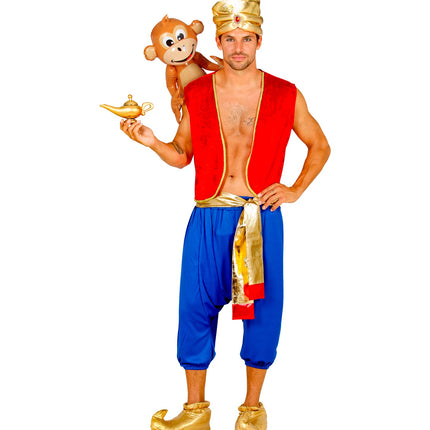 e-carnavalskleding-SYK Sultan schoenen goud sprookjes